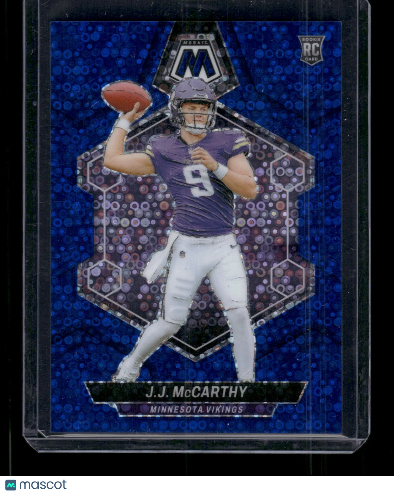 J.J. McCarthy 2024 Panini Mosaic Football #310 Bl