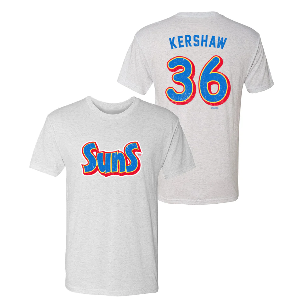 Jacksonville Jumbo Shrimp 108 Stitches Clayton Kershaw Jacksonville Suns Jersey Tee