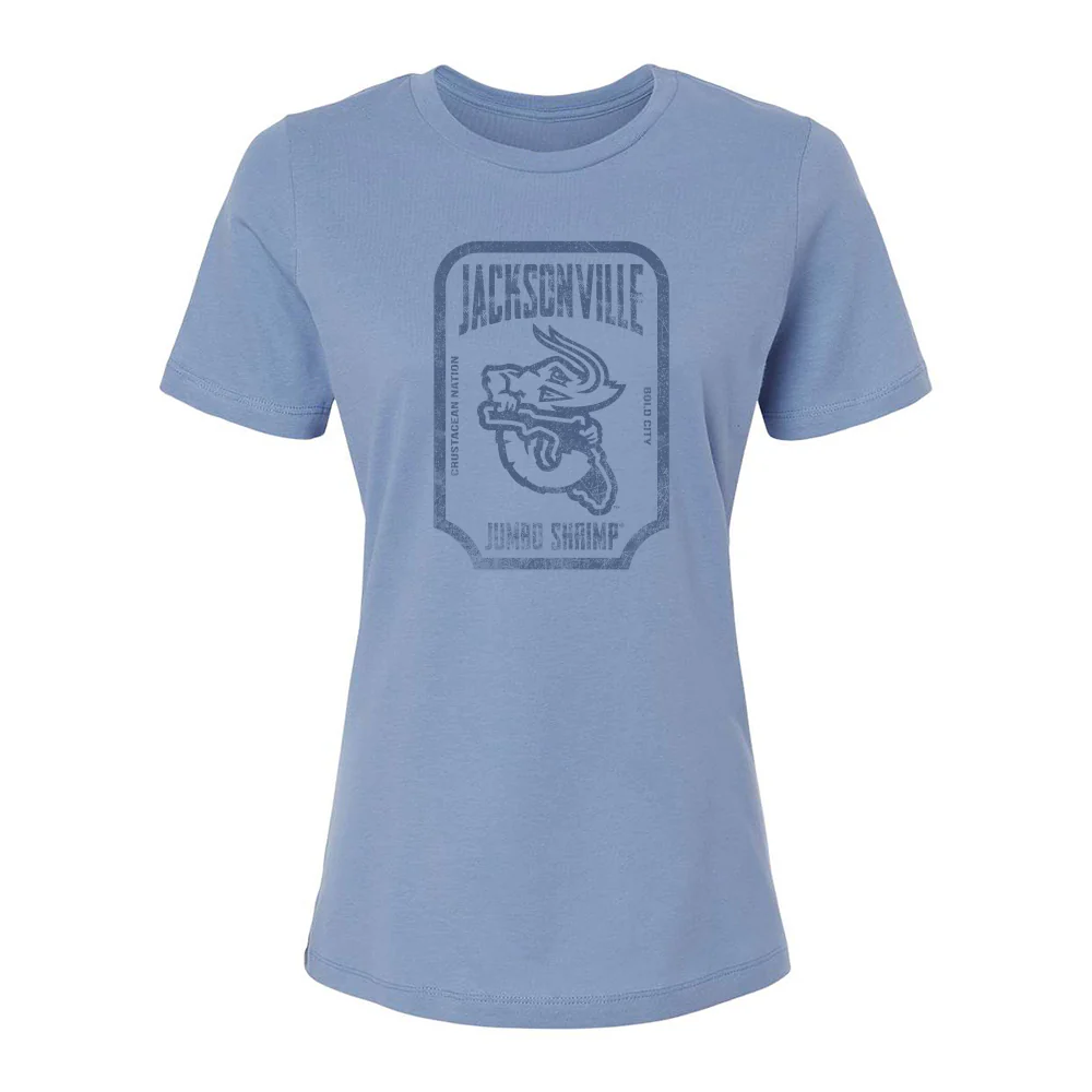 Jacksonville Jumbo Shrimp 108 Stitches Ladies Supply Tee
