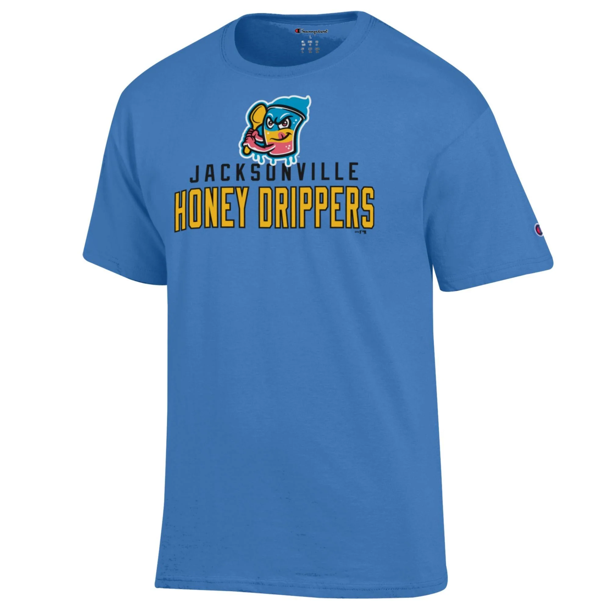 Jacksonville Jumbo Shrimp Champion Honey Drippers Basic Tee