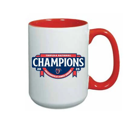 Jacksonville Jumbo Shrimp Jardine 2025 AAA National Champs 16oz Mug
