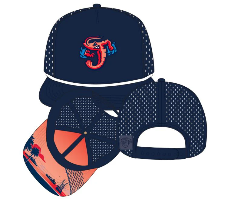 Jacksonville Jumbo Shrimp Legacy Navy Country Clubber