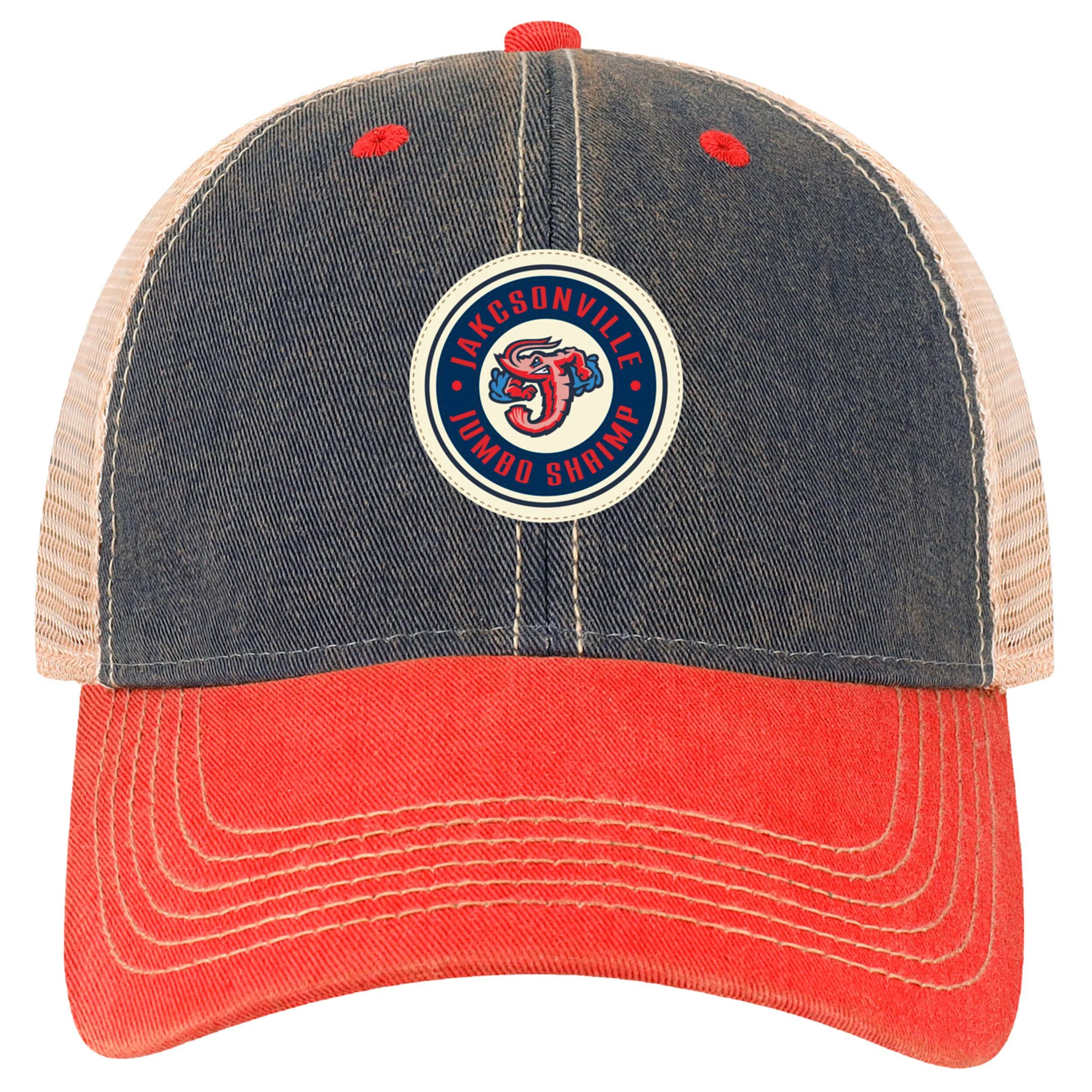 Jacksonville Jumbo Shrimp Legacy Old Favorite Patch Trucker