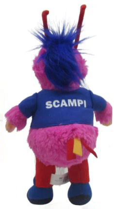 Jacksonville Jumbo Shrimp Mascot Factory 10" Scampi Plush Doll - Image 2