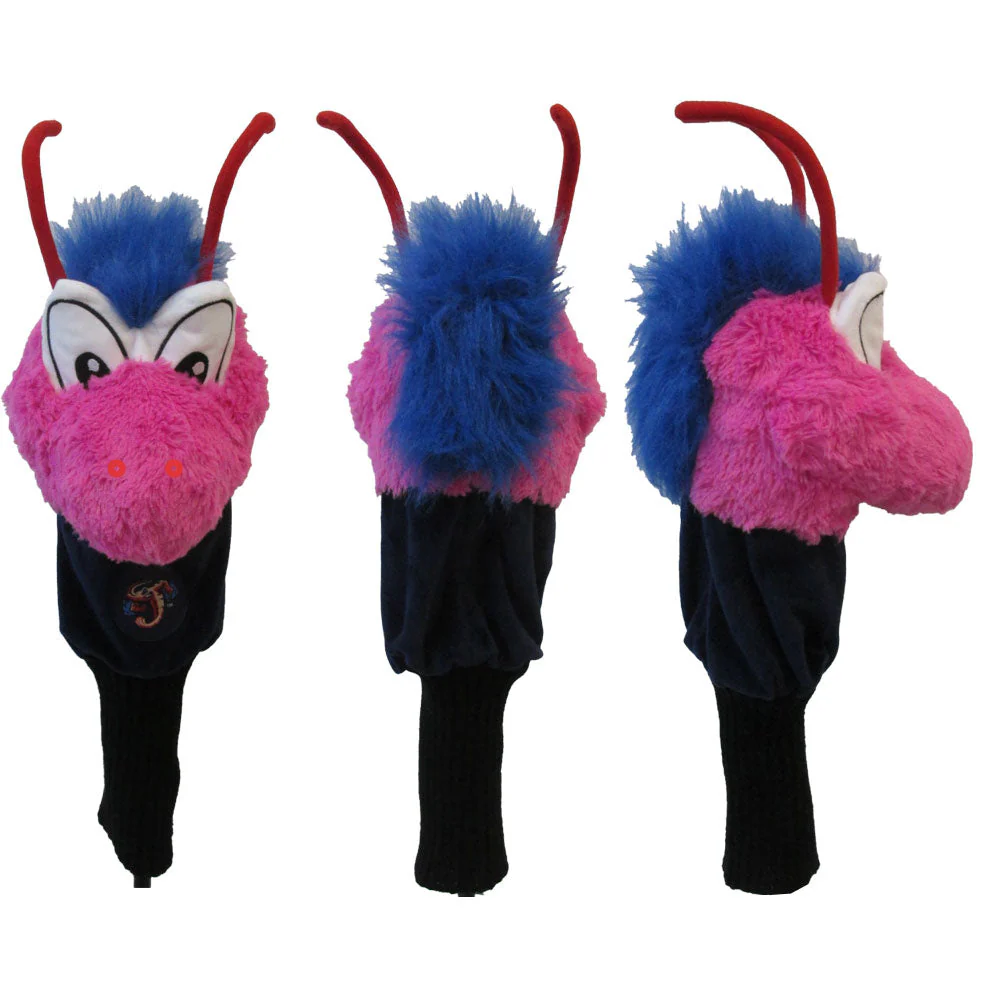 Jacksonville Jumbo Shrimp Mascot Factory Scampi Golf Club Head Cover
