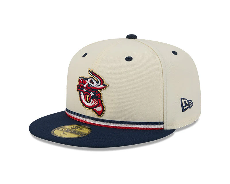 Jacksonville Jumbo Shrimp New Era 2026 4th of July 59Fifty - Image 2