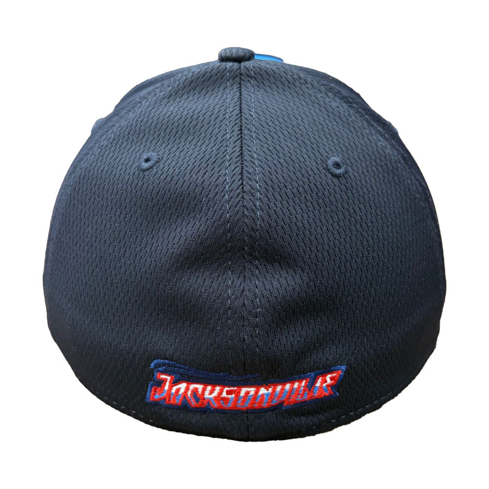 Jacksonville Jumbo Shrimp New Era BP Player Replica 39Thirty - Image 2