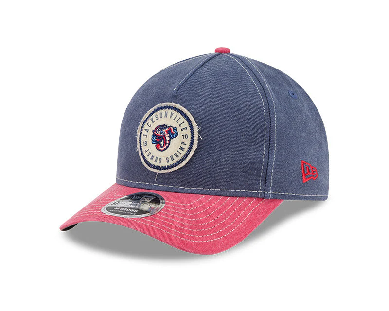 Jacksonville Jumbo Shrimp New Era Felt A-Frame 9Forty