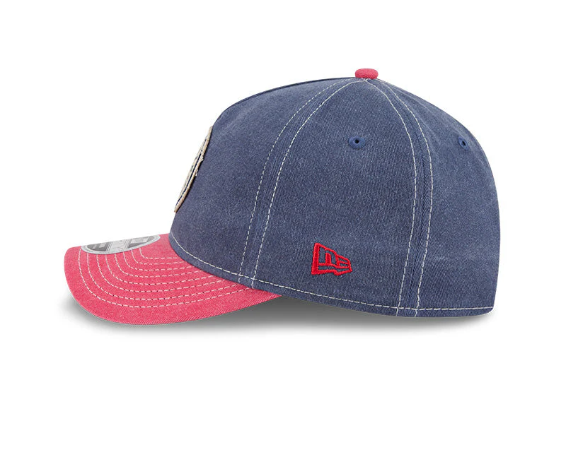 Jacksonville Jumbo Shrimp New Era Felt A-Frame 9Forty - Image 4