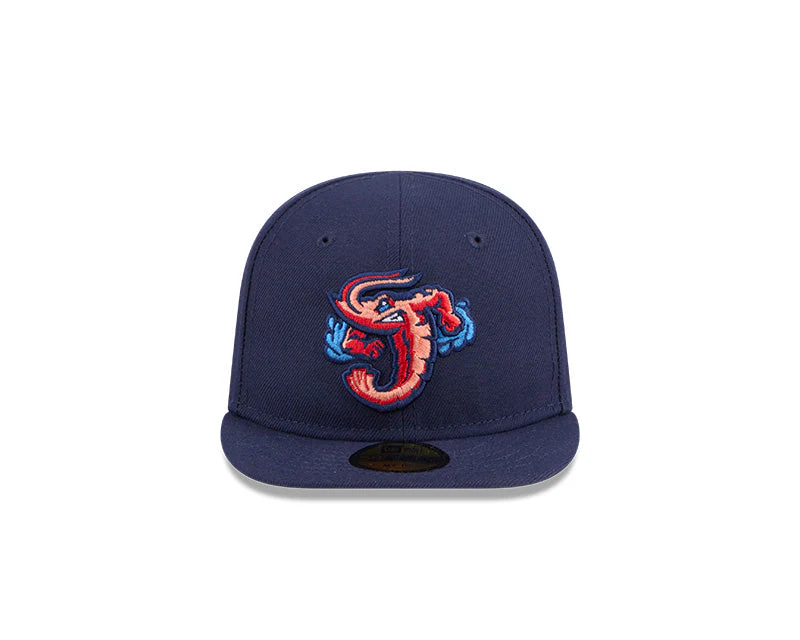 Jacksonville Jumbo Shrimp New Era Infant My 1st 59Fifty - Image 3
