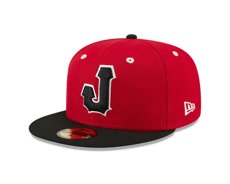 Jacksonville Jumbo Shrimp New Era Jax Red Caps Theme Night 59Fifty