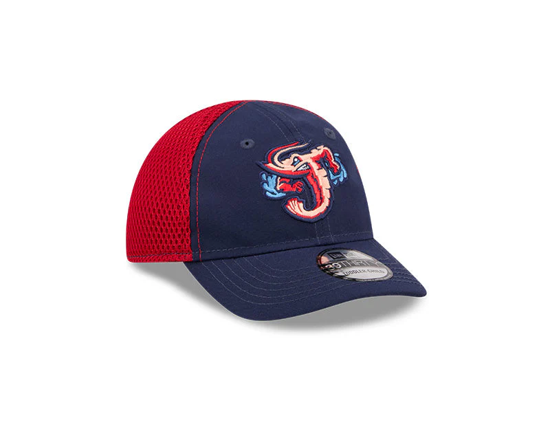 Jacksonville Jumbo Shrimp New Era JR Team Color Neo 39Thirty - Image 2