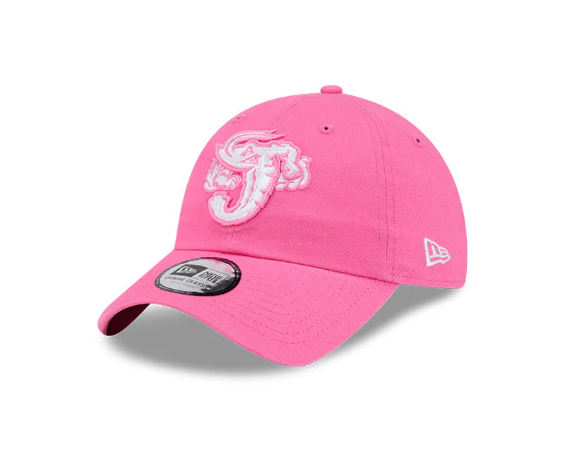 Jacksonville Jumbo Shrimp New Era Pink Casual Classic