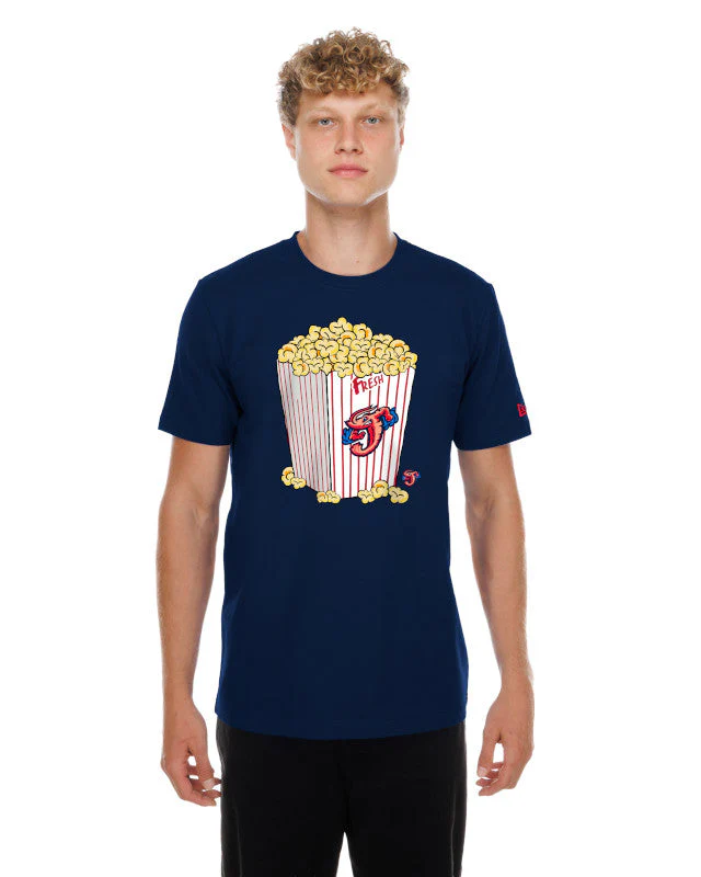 Jacksonville Jumbo Shrimp New Era Popcorn Tee - Image 2