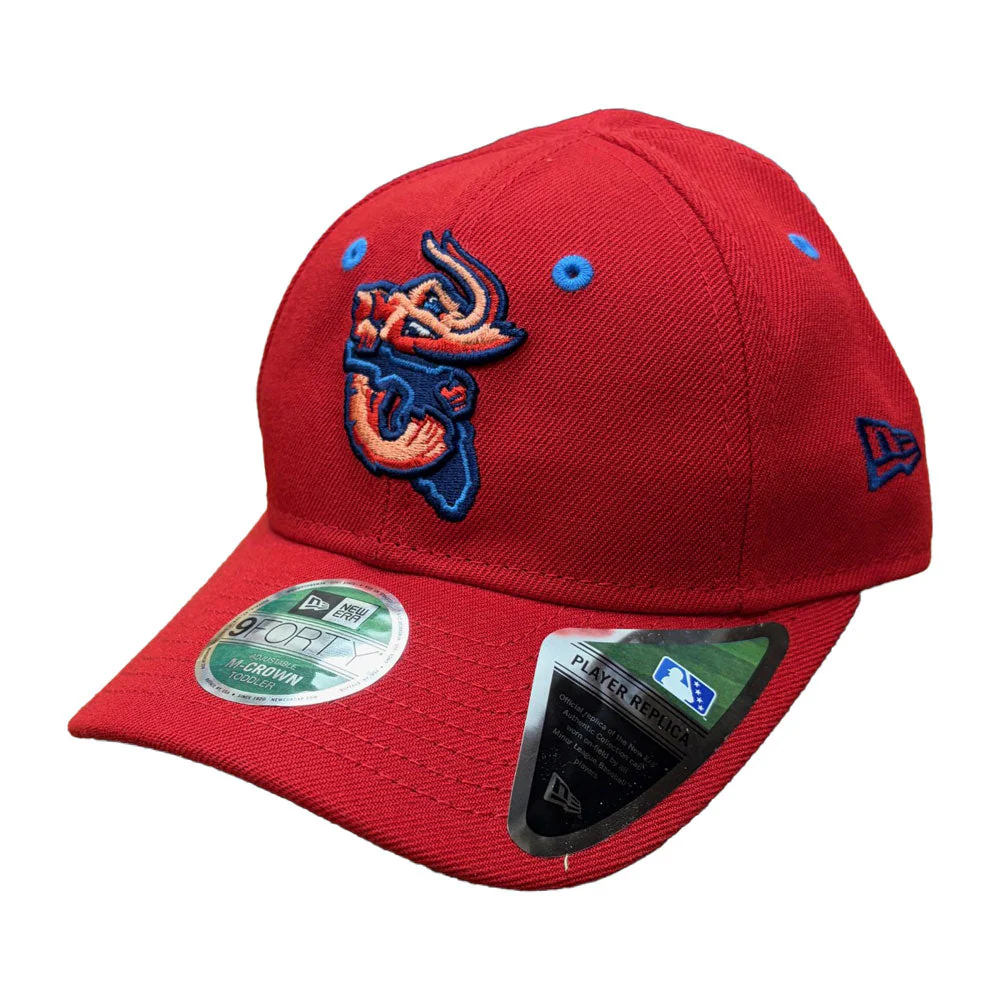 Jacksonville Jumbo Shrimp New Era Red Alt Toddler Player Replica 940