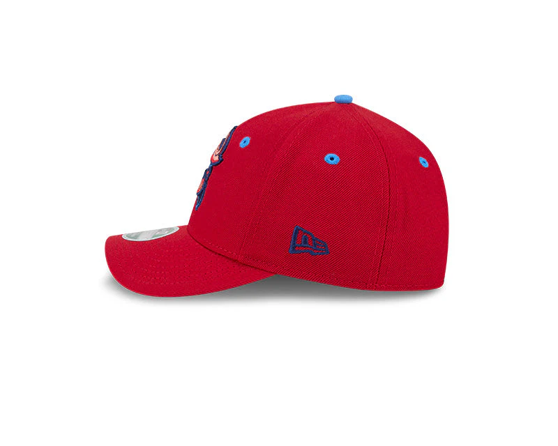 Jacksonville Jumbo Shrimp New Era Red Alt Youth Player Replica 940 - Image 4