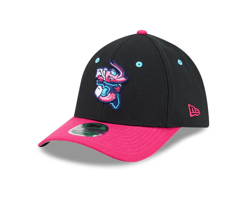 Jacksonville Jumbo Shrimp New Era Vice Nights Player Replica 39Thirty