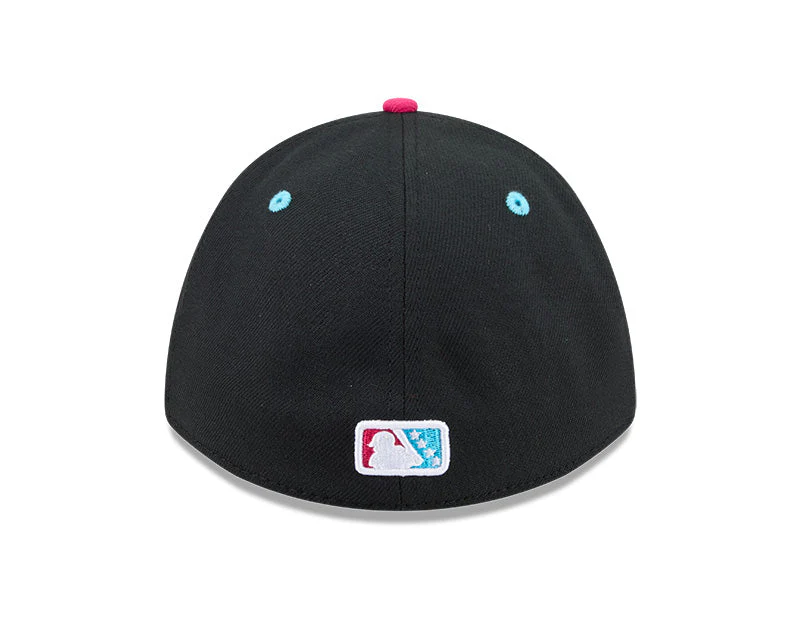 Jacksonville Jumbo Shrimp New Era Vice Nights Player Replica 39Thirty - Image 5