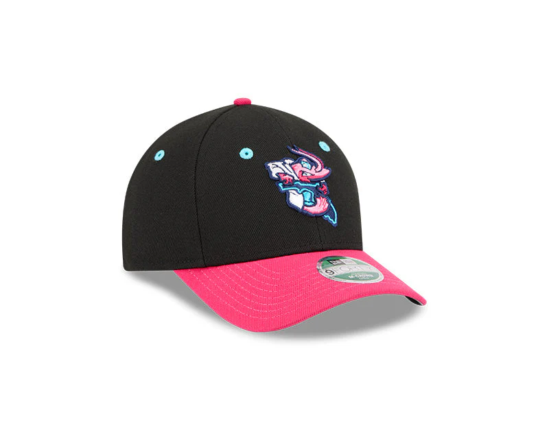 Jacksonville Jumbo Shrimp New Era Vice Nights Youth Player Replica 940 - Image 2