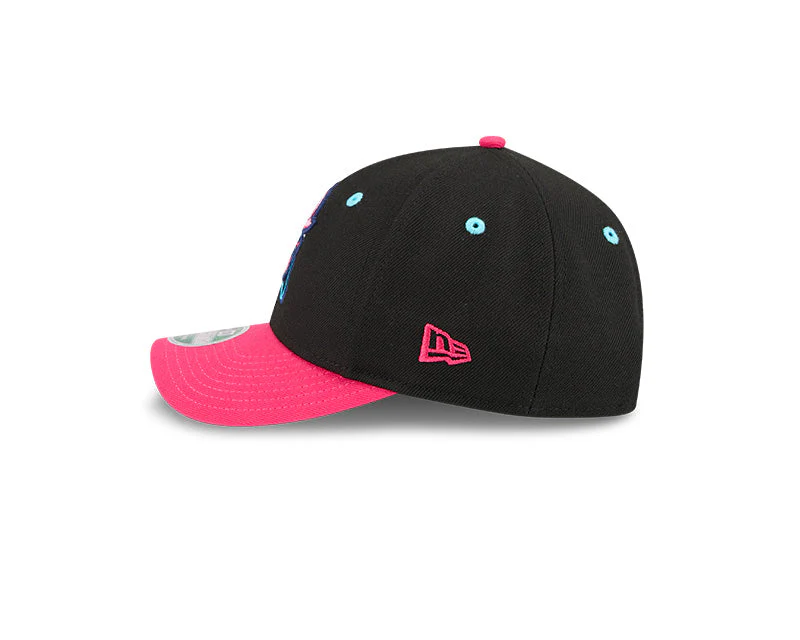 Jacksonville Jumbo Shrimp New Era Vice Nights Youth Player Replica 940 - Image 4