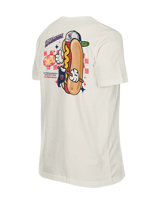 Jacksonville Jumbo Shrimp New Era World Famous Tee - Image 2