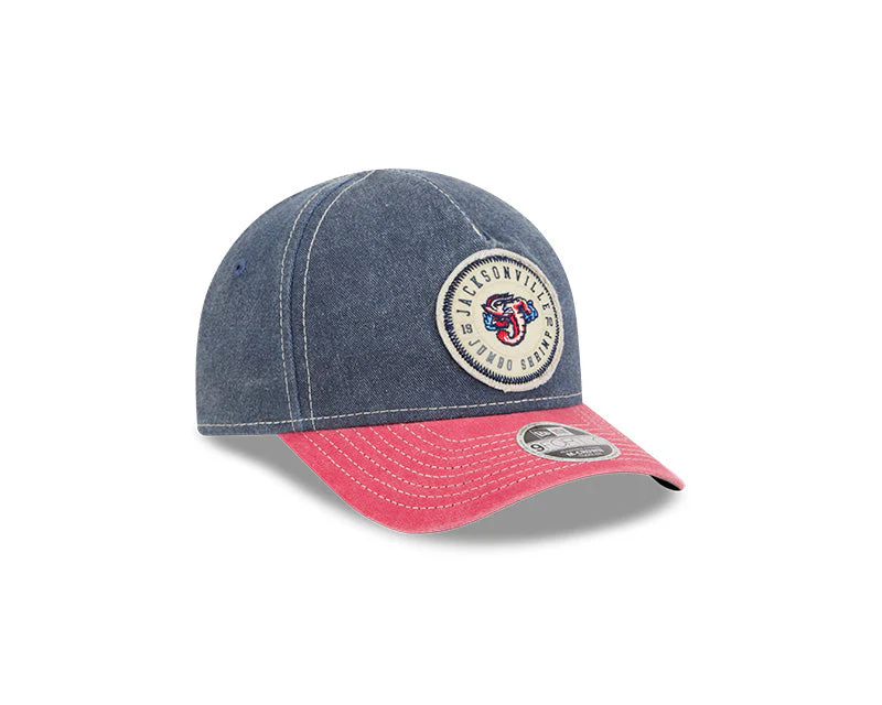 Jacksonville Jumbo Shrimp New Era Youth Felt 9Forty - Image 2