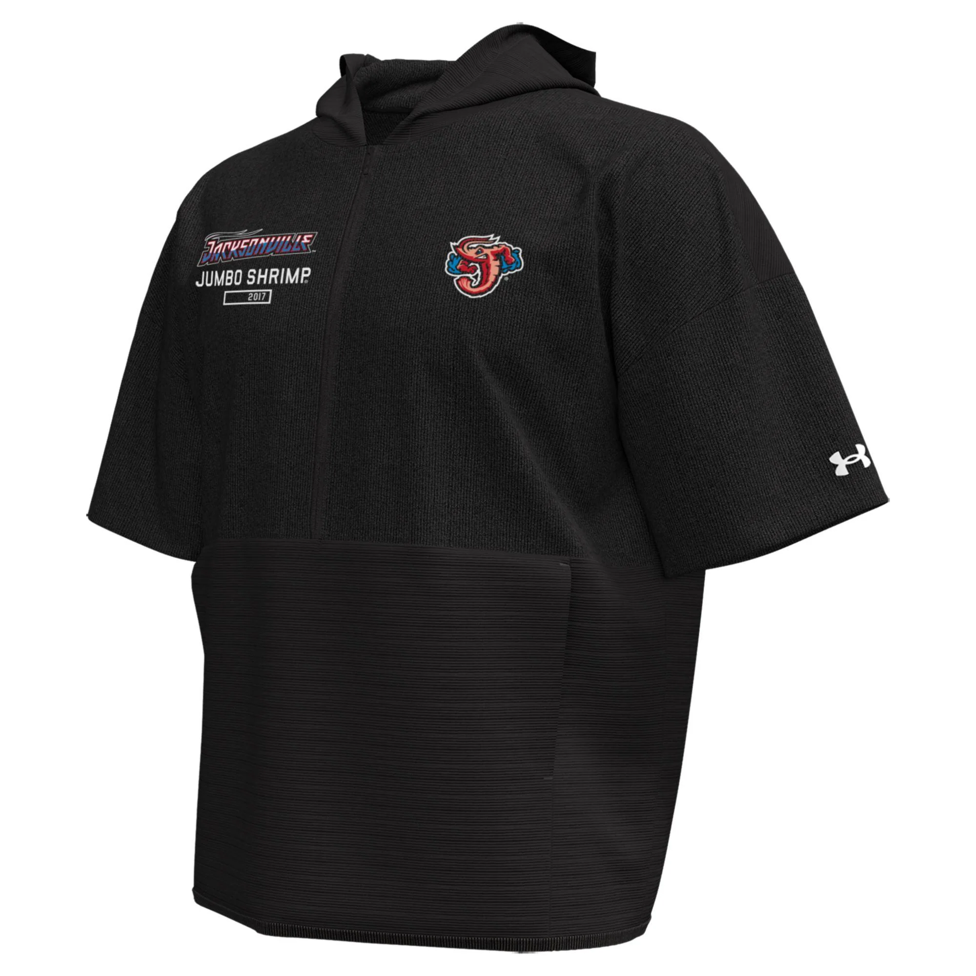 Jacksonville Jumbo Shrimp Under Armour Gameday S/S Hood