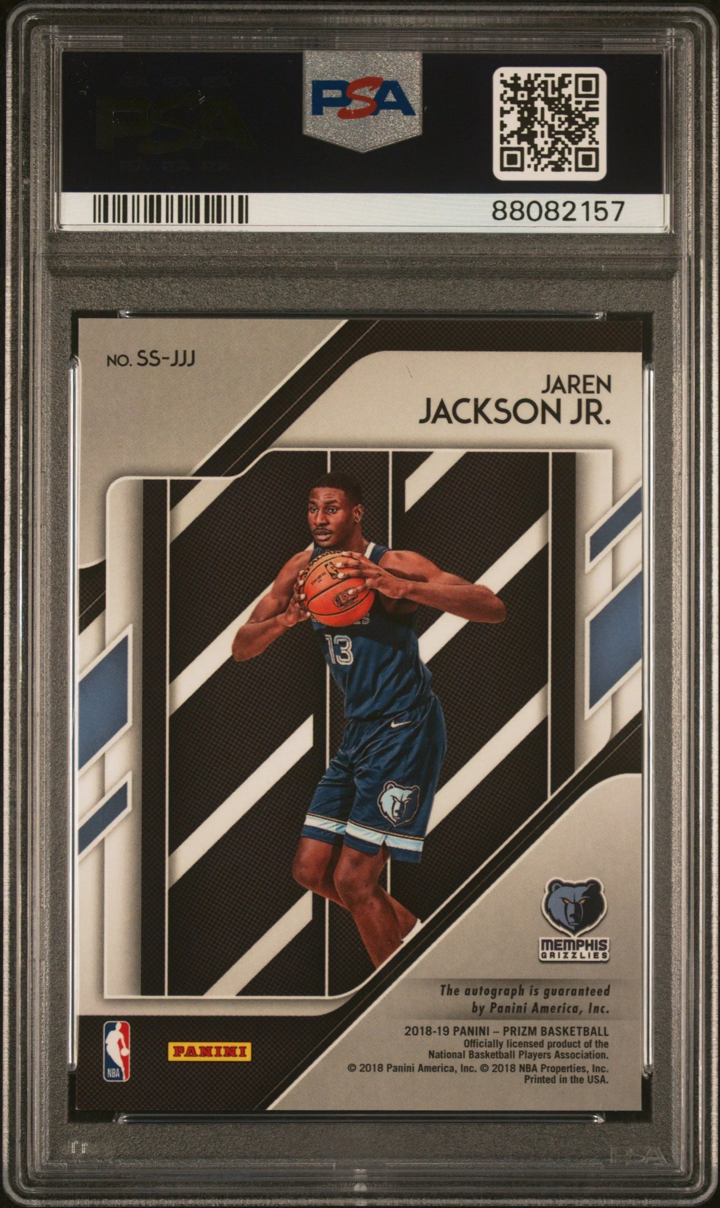 Jaren Jackson JR. 2018 Panini Prizm Sensational S - Image 2