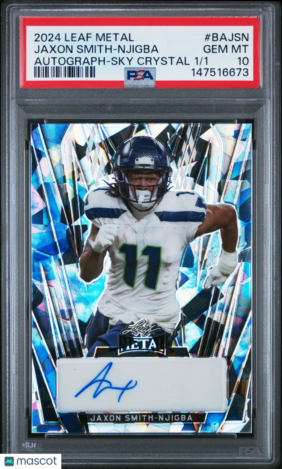 Jaxon Smith-Njigba 2024 Leaf Metal Autographs #BA