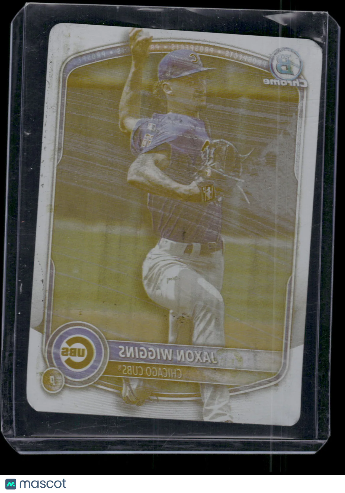 Jaxon Wiggins 2023 Topps Bowman Draft #BDC-173 Ye