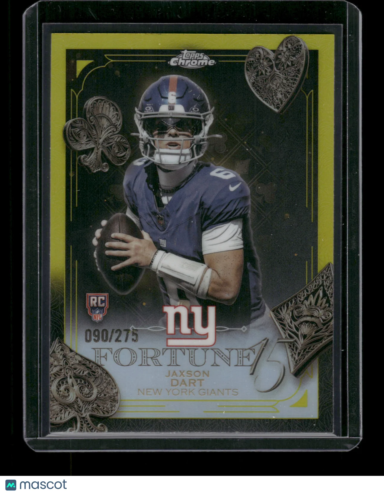Jaxson Dart 2025 Topps Chrome Fortune 15 #F15-23