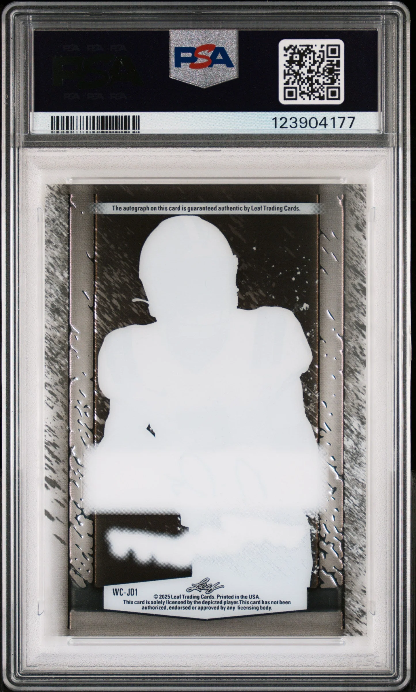 Jayden Daniels 2025 Leaf Metal Sports Heroes Win - Image 2
