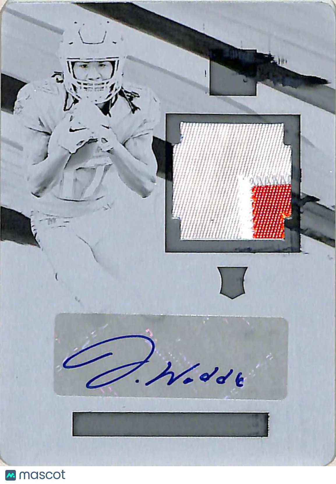 Jaylen Waddle 2021 Panini Impeccable #RPA-JW Plat