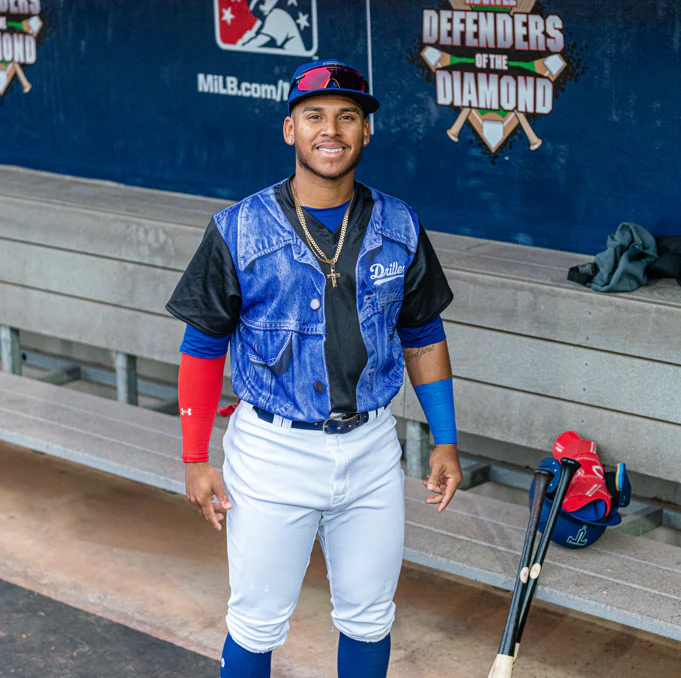 Tulsa Drillers Jean Jacket Specialty Jerseys - Image 2