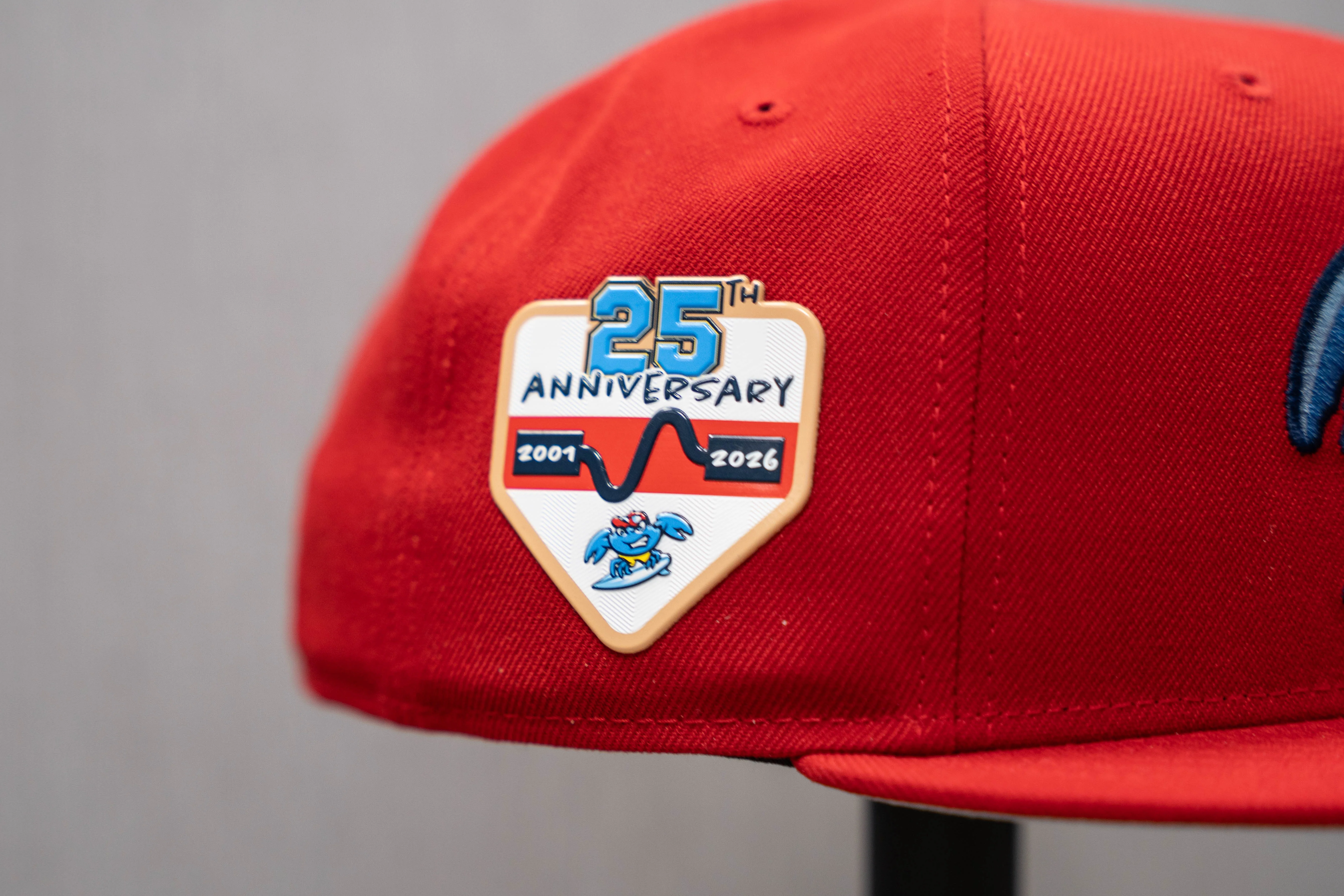 Jersey Shore BlueClaws New Era 25th Anniversary Side Patch Home 59FIFTY Cap - Image 4