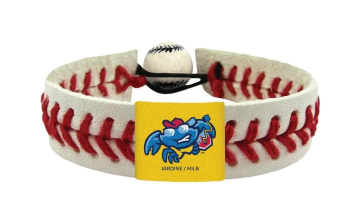 Jersey Shore BlueClaws Baseball Seam Bracelet - Image 6
