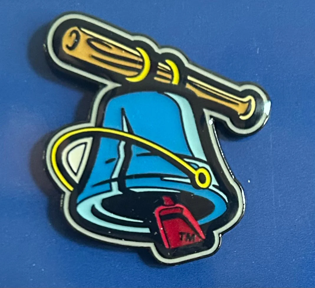 Jersey Shore BlueClaws Liberty Bucket Logo Lapel Pin