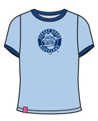 Jersey Shore BlueClaws Lusso Brand Ladies Nora Ringer T-Shirt - Image 2