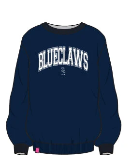 Jersey Shore BlueClaws Lusso Miranda Oversized Sweatshirt