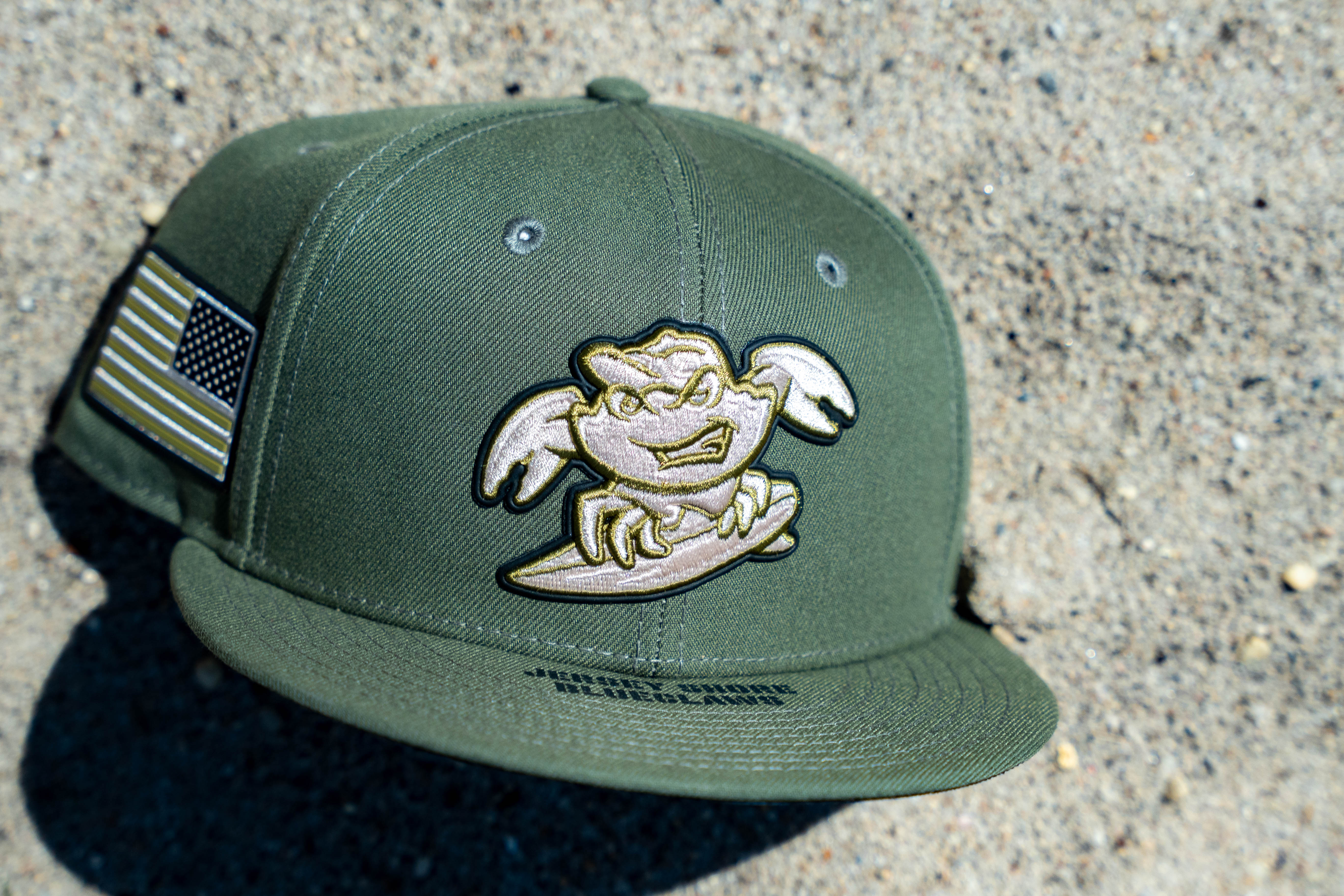 Jersey Shore BlueClaws New Era 2026 AFD Armed Forces Day 59FIFTY - Image 3