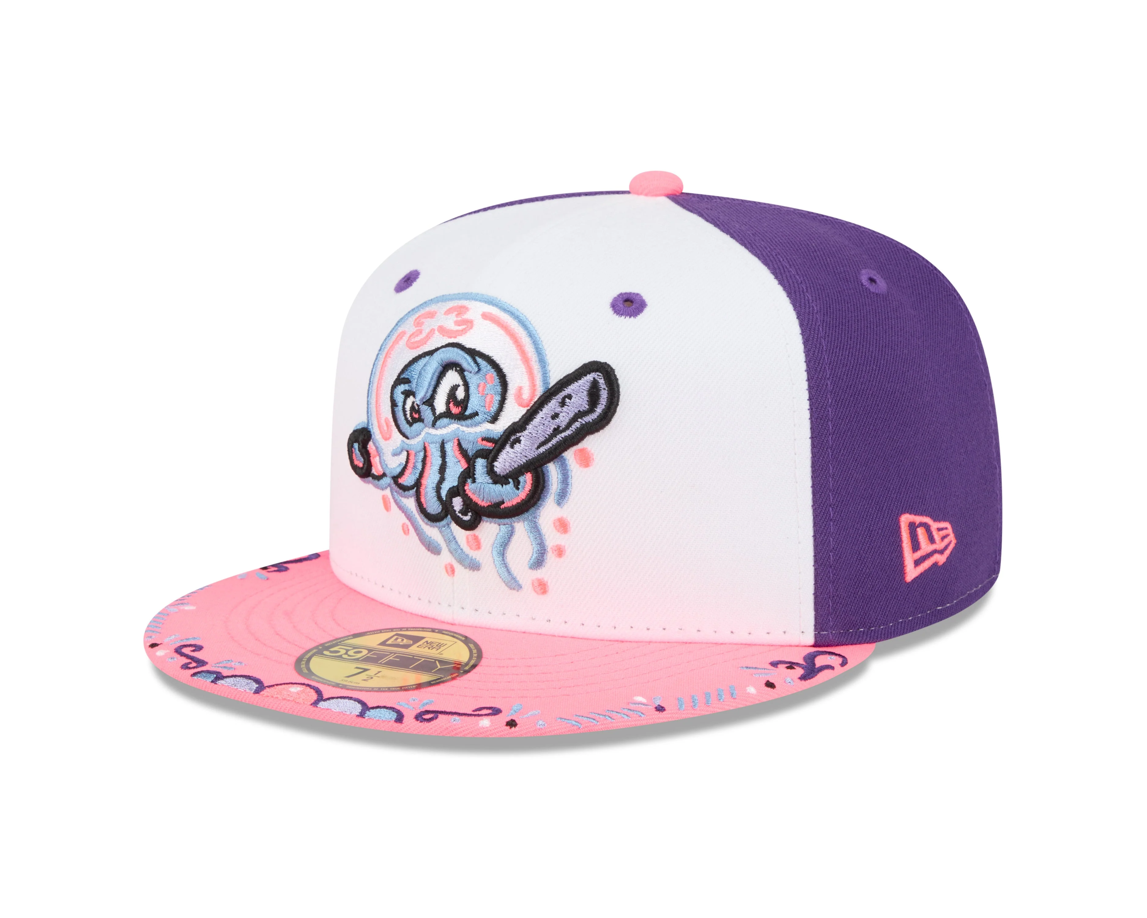 Jersey Shore BlueClaws New Era 59FIFTY On Field 2026 Copa Medusas Cap