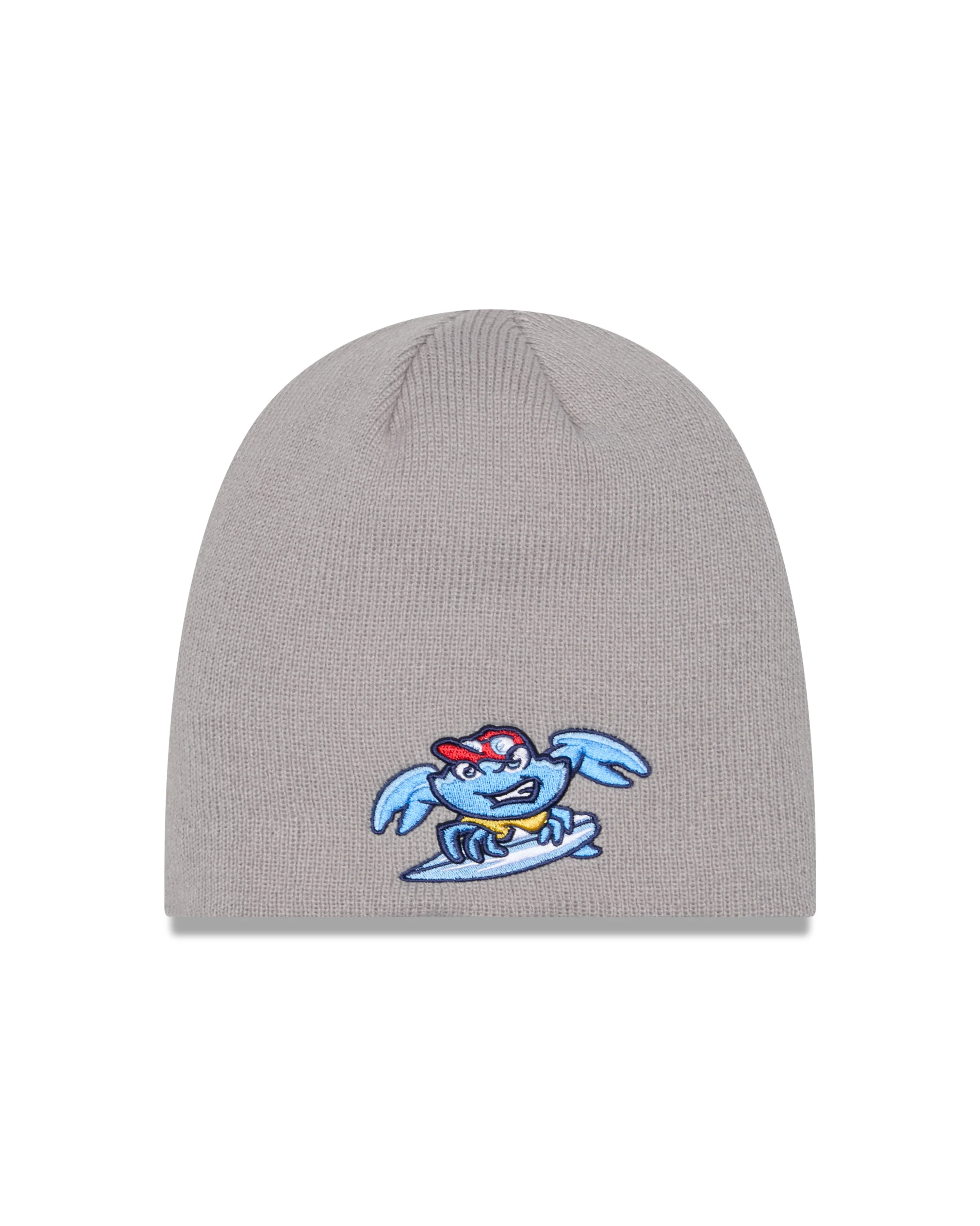Jersey Shore BlueClaws New Era Gray Youth Knit Cap - Image 2