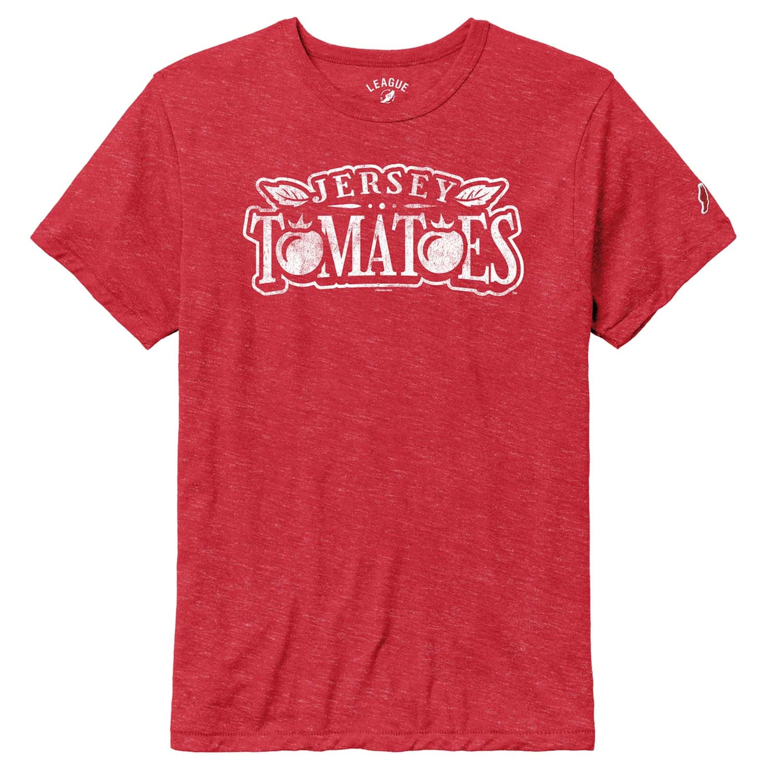 Jersey Shore BlueClaws TNC Jersey Tomatoes Wordmark Victory Falls T-Shirt
