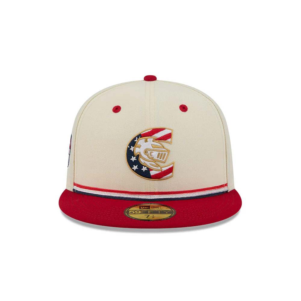 Charlotte Knights 2026 New Era Fourth of July 59FIFTY Fitted Cap - Image 3