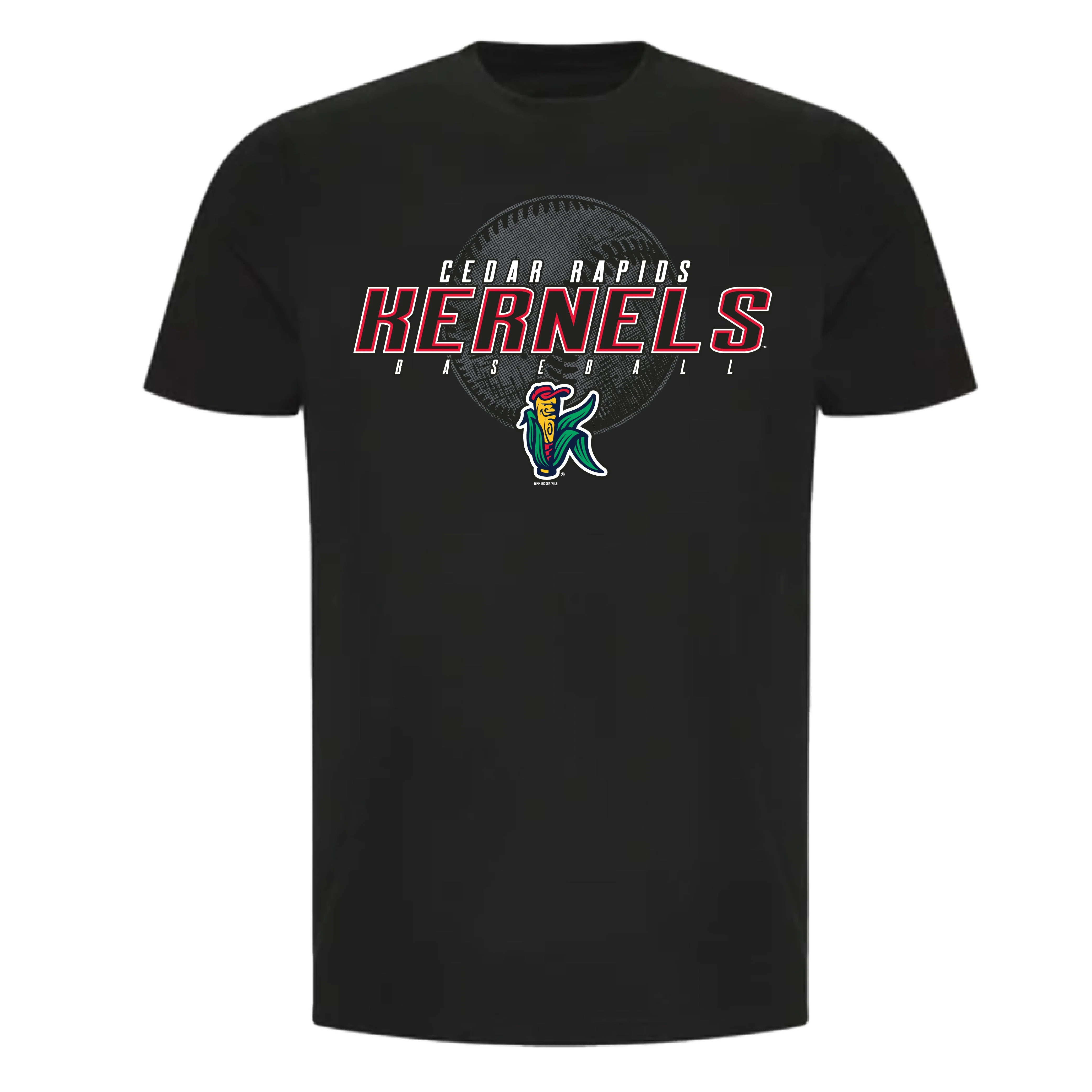Kernels Adult Black T-Shirt