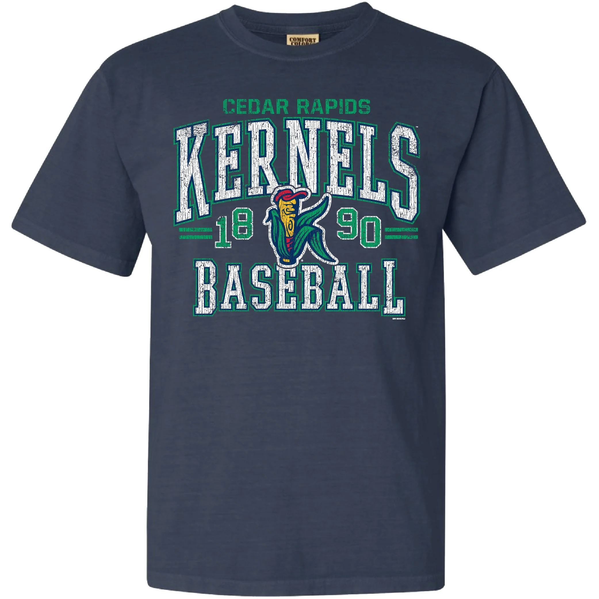 Kernels Blue Comfort Colors Adult T-Shirt