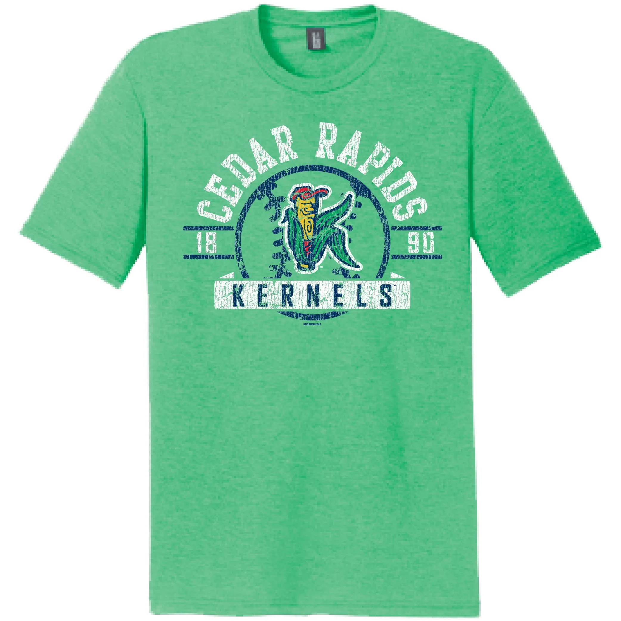Kernels Light Green Tri-Blend Adult T-Shirt