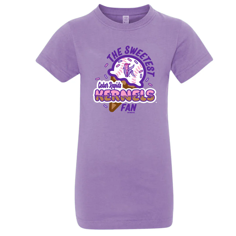 Kernels Youth Purple T-Shirt