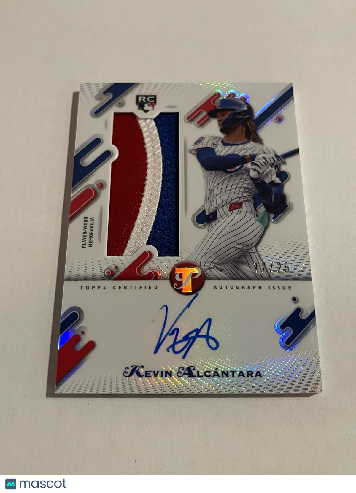 Kevin Alcántara 2025 Topps Pristine #RJAR-KA /25