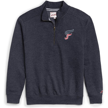 L2 Navy Fleece Quarterzip